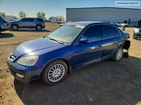 2HHES36841H006702 — 2001 Acura EL, Сторона, фото до ремонта