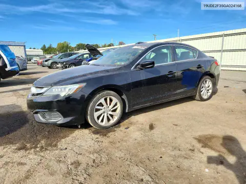 2016 Acura Ilx Base Watch Plus VIN 19UDE2F35GA024168 фото 1