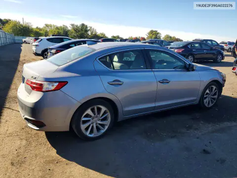 2016 Acura Ilx Base Watch Plus VIN 19UDE2F39GA022276 фото 3