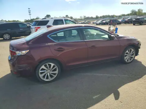 2016 Acura Ilx Base Watch Plus VIN 19UDE2F38GA007056 фото 3