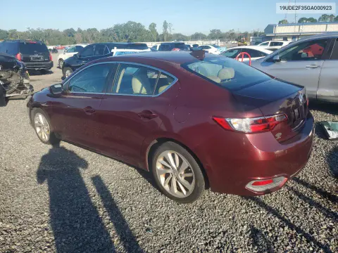 2016 Acura Ilx Base Watch Plus VIN 19UDE2F35GA000923 фото 2