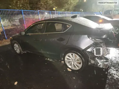 2016 Acura Ilx Premium VIN 19UDE2F7XGA025724 фото 2