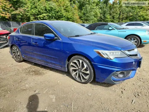 2017 Acura Ilx Premium VIN 19UDE2F84HA011201 фото 4