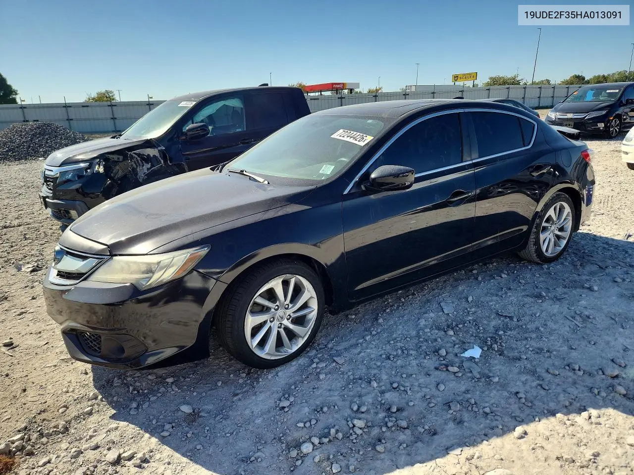 2017 Acura Ilx Base Watch Plus VIN 19UDE2F35HA013091 фото 1
