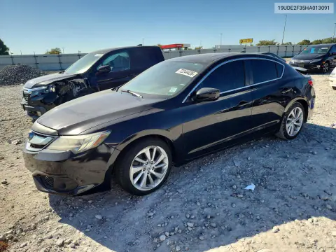 19UDE2F35HA013091 — 2017 Acura ILX, Задняя часть, фото до ремонта