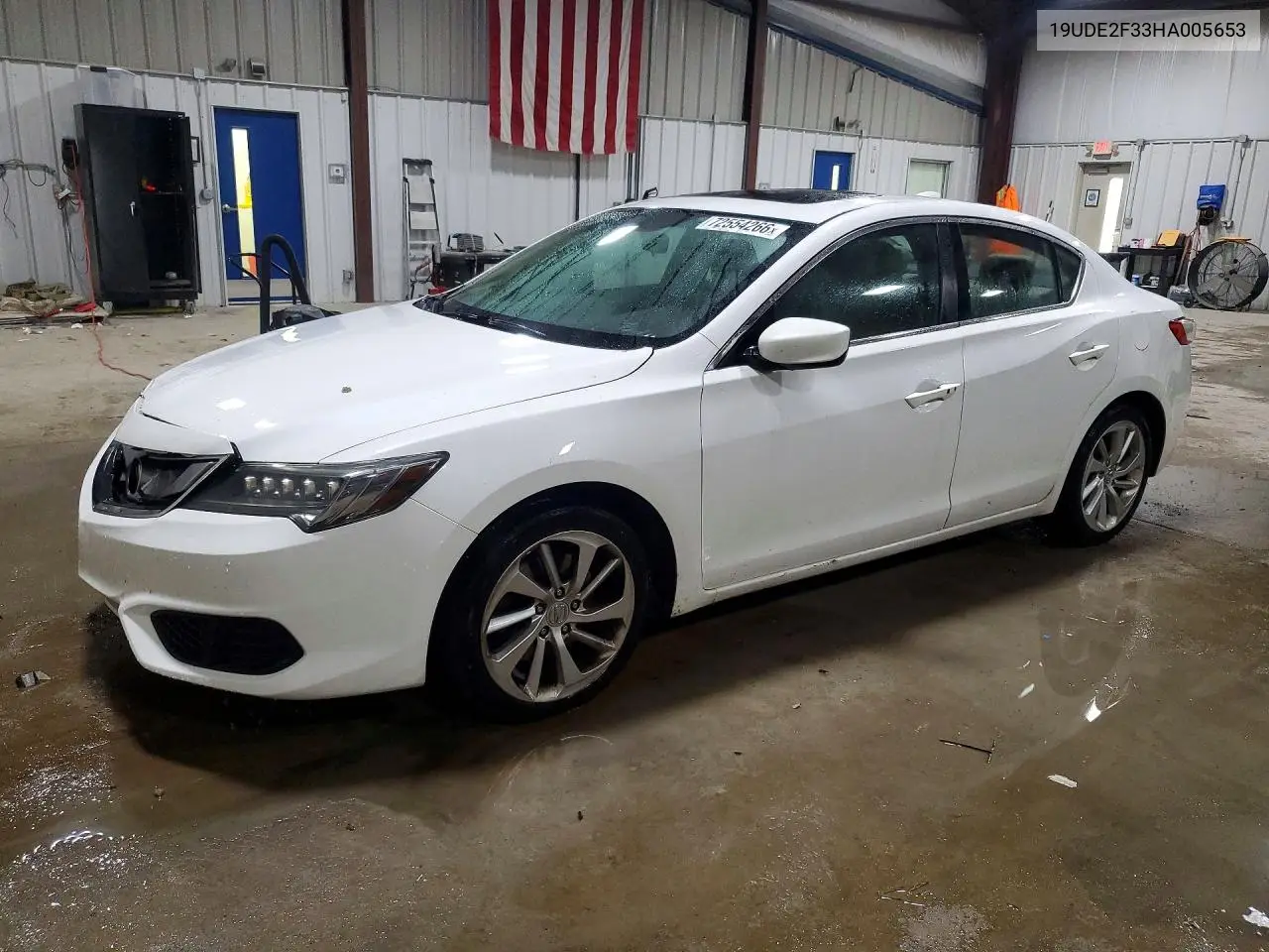 2017 Acura Ilx Base Watch Plus VIN 19UDE2F33HA005653 фото 1