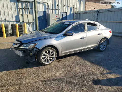 19UDE2F37HA015246 — 2017 Acura ILX, Передняя часть, фото до ремонта