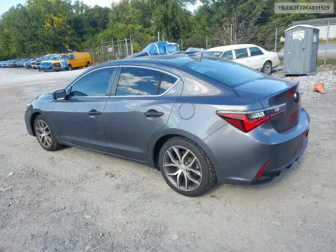 2019 Acura Ilx Premium VIN 19UDE2F77KA011529 фото 2