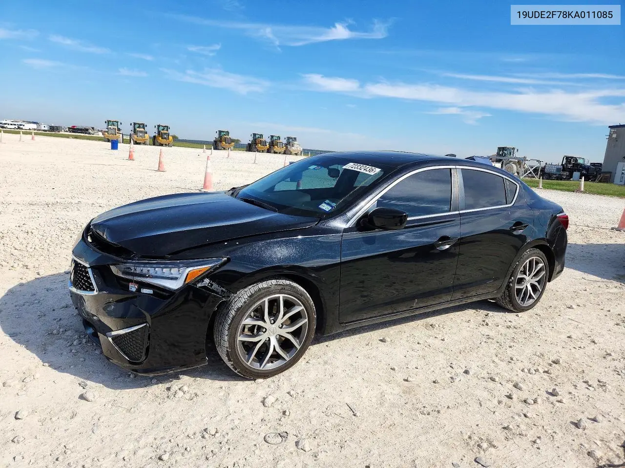 2019 Acura Ilx Premium VIN 19UDE2F78KA011085 фото 1