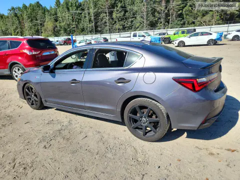 2022 Acura Ilx Premium A-Spec VIN 19UDE2F82NA008034 фото 2