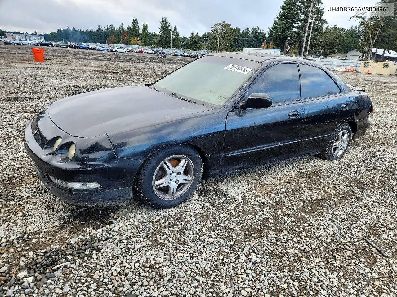 1997 Acura Integra Ls VIN JH4DB7656VS004961 фото 1