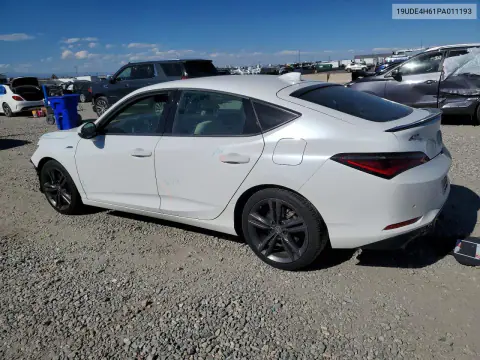 2023 Acura Integra A-Spec Tech VIN 19UDE4H61PA011193 фото 2