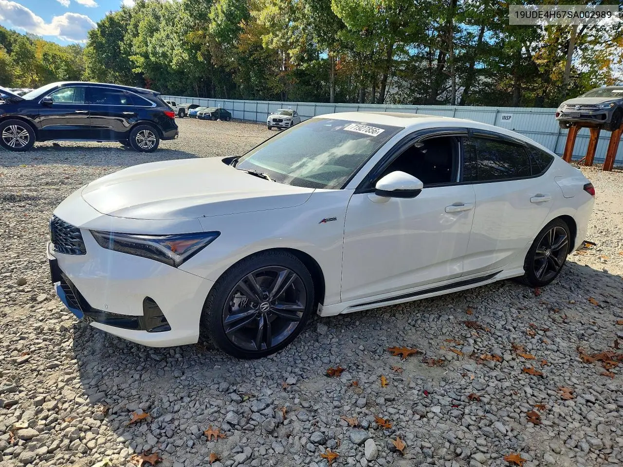 2025 Acura Integra A-Spec Tech VIN 19UDE4H67SA002989 фото 1