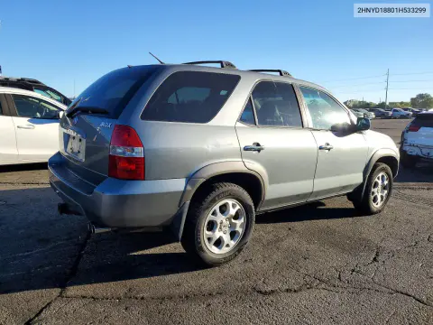 2001 Acura Mdx Touring VIN 2HNYD18801H533299 фото 3