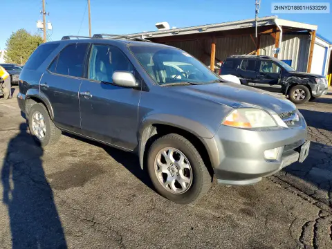 2001 Acura Mdx Touring VIN 2HNYD18801H533299 фото 4