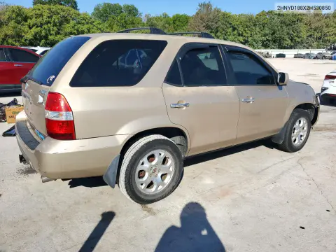 2002 Acura Mdx Touring VIN 2HNYD188X2H530850 фото 3