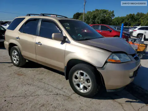 2002 Acura Mdx Touring VIN 2HNYD188X2H530850 фото 4
