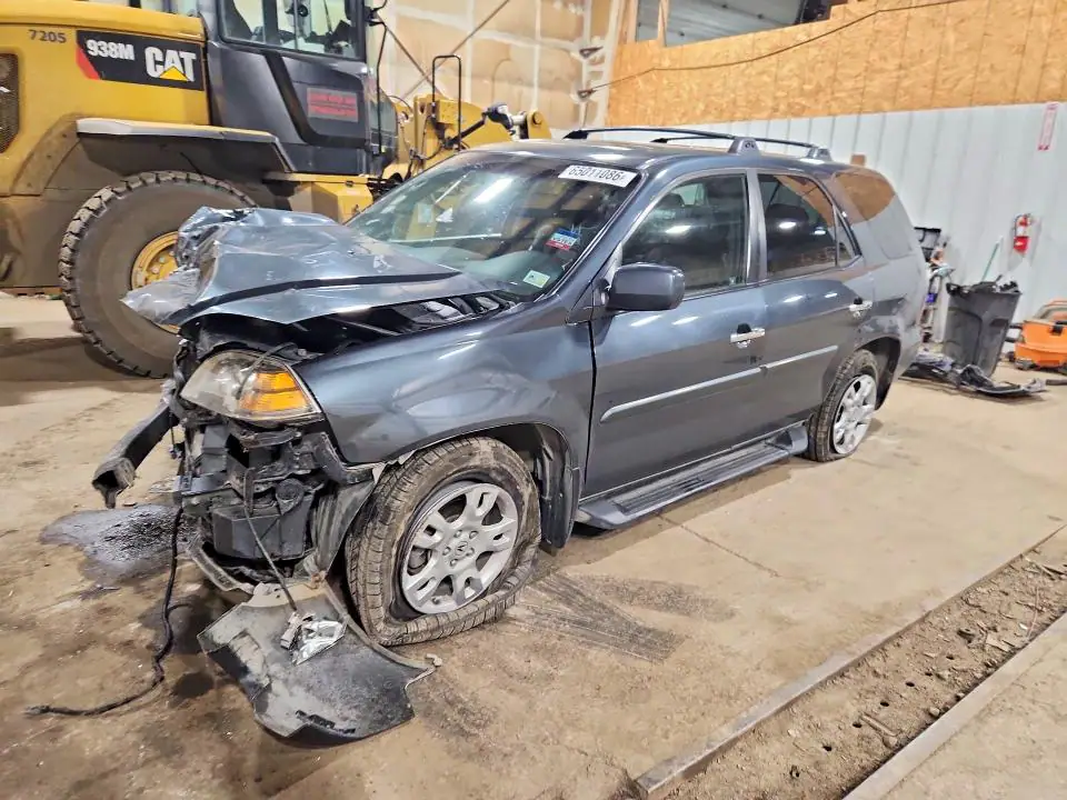 2HNYD186X6H533428 Acura MDX 2006 — повреждение Передняя часть, фото до ремонта