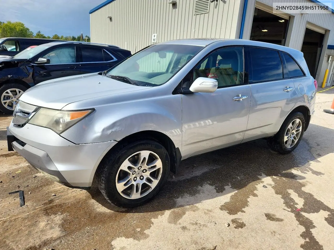 2009 Acura Mdx Technology VIN 2HNYD28459H511958 фото 1