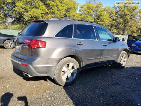 2011 Acura Mdx Technology VIN 2HNYD2H47BH531232 фото 3