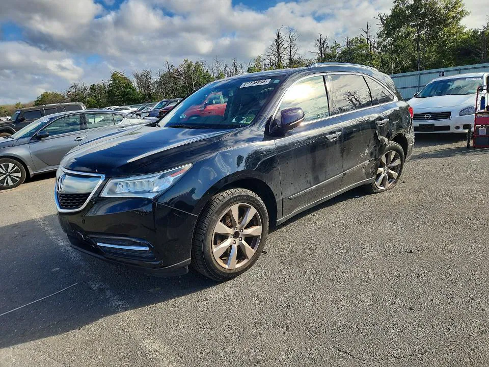 2014 ACURA MDX VIN 5FRYD4H86EB013108 фото 1
