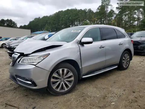 5FRYD4H47EB006441 — 2014 Acura MDX, Передняя часть, фото до ремонта
