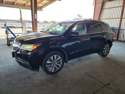 5FRYD3H43EB008455 — 2014 Acura MDX, Задняя часть (Rear End), фото до ремонта