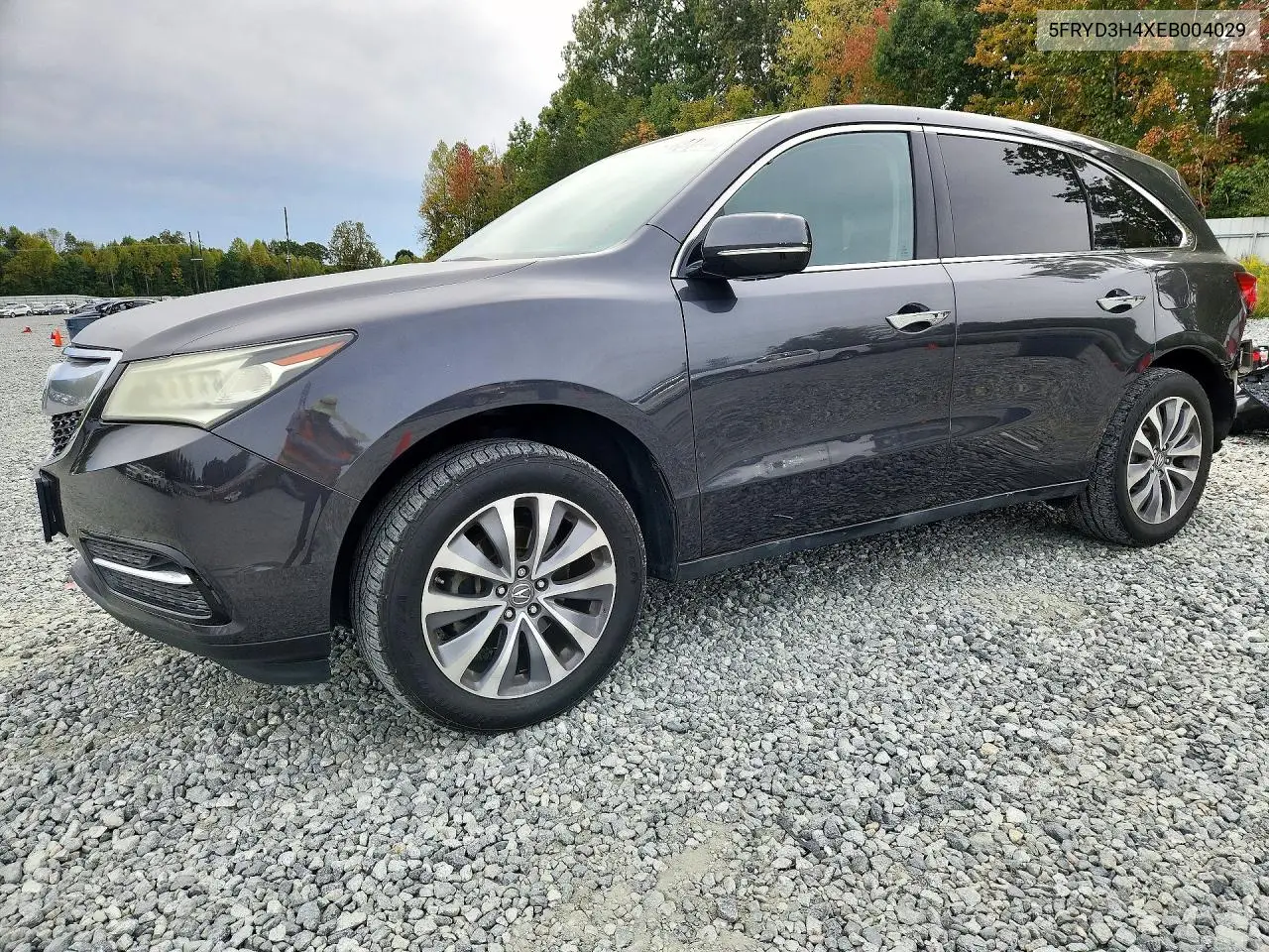 2014 Acura Mdx Technology VIN 5FRYD3H4XEB004029 фото 1