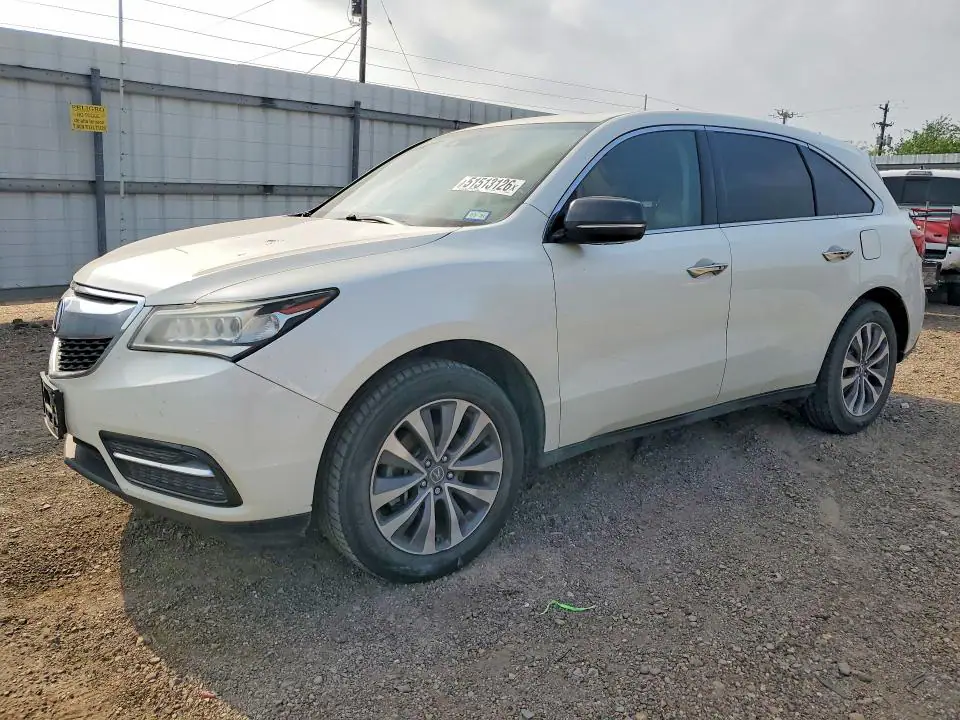 5FRYD3H4XFB006445 Acura MDX 2015 — повреждение Боковая часть, фото до ремонта