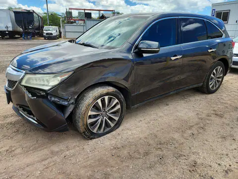 5FRYD3H46FB012047 — 2015 Acura MDX, Передняя часть (Front End), фото до ремонта