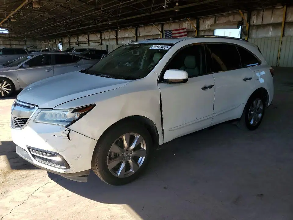 5FRYD3H83FB002238 Acura MDX 2015 — повреждение Передняя часть, фото до ремонта