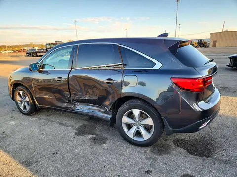 2015 Acura Mdx VIN 5FRYD4H24FB010706 фото 2