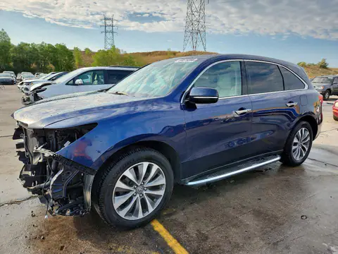 5FRYD4H43GB048754 — 2016 Acura MDX, Передняя часть (Front End), фото до ремонта