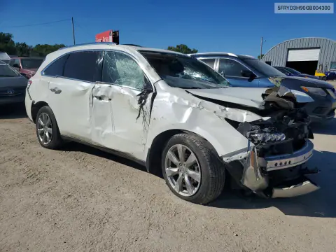 2016 Acura Mdx Advance VIN 5FRYD3H90GB004300 фото 4