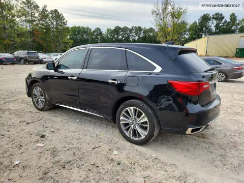 2017 Acura Mdx Technology VIN 5FRYD4H50HB031047 фото 2