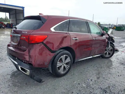 2018 Acura Mdx VIN 5J8YD4H39JL028085 фото 3