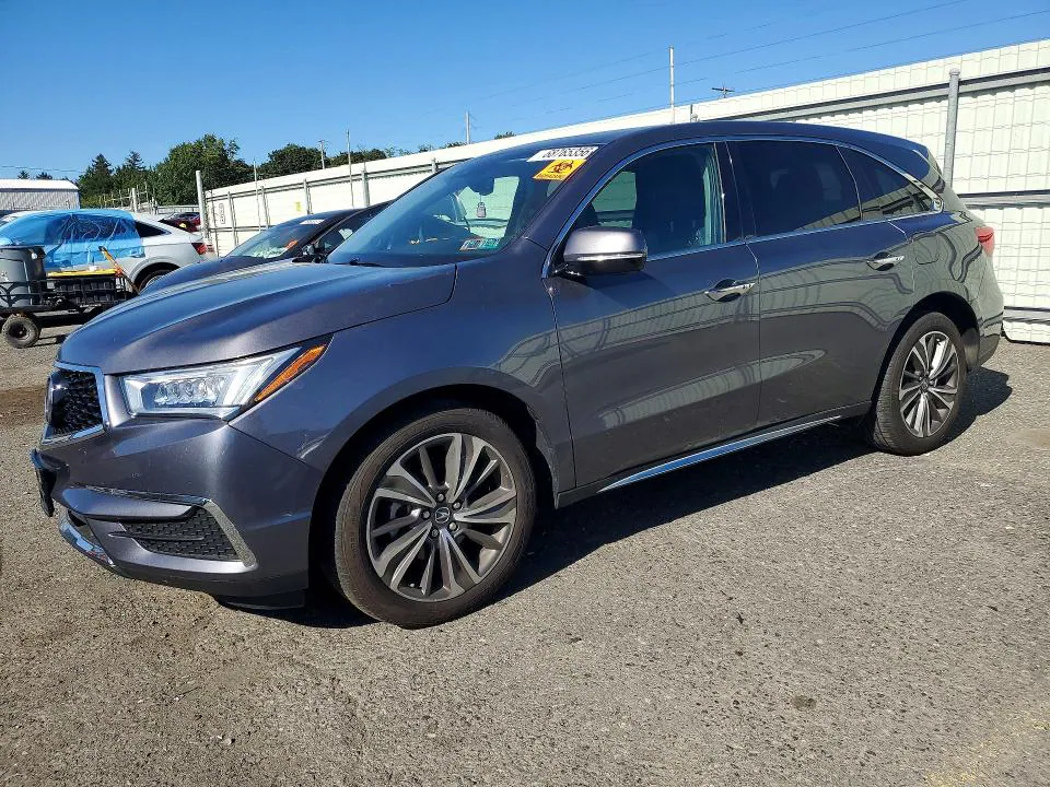 2019 ACURA MDX VIN 5J8YD4H58KL035581 фото 1