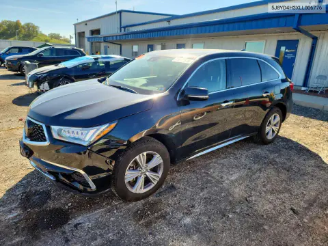 5J8YD4H3XLL006776 — 2020 Acura MDX, Передняя часть, фото до ремонта