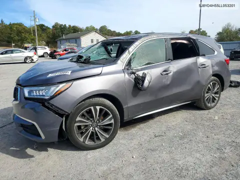 2020 Acura Mdx Technology VIN 5J8YD4H55LL053201 фото 1