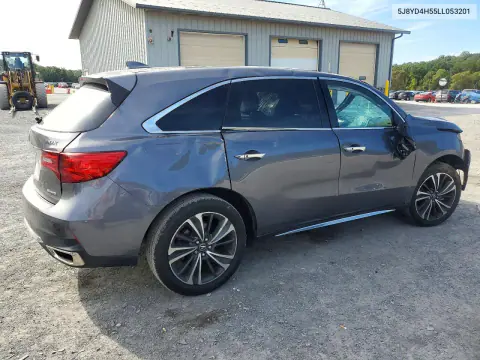 2020 Acura Mdx Technology VIN 5J8YD4H55LL053201 фото 3
