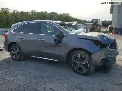 2020 Acura Mdx Technology VIN 5J8YD4H55LL053201 фото 4