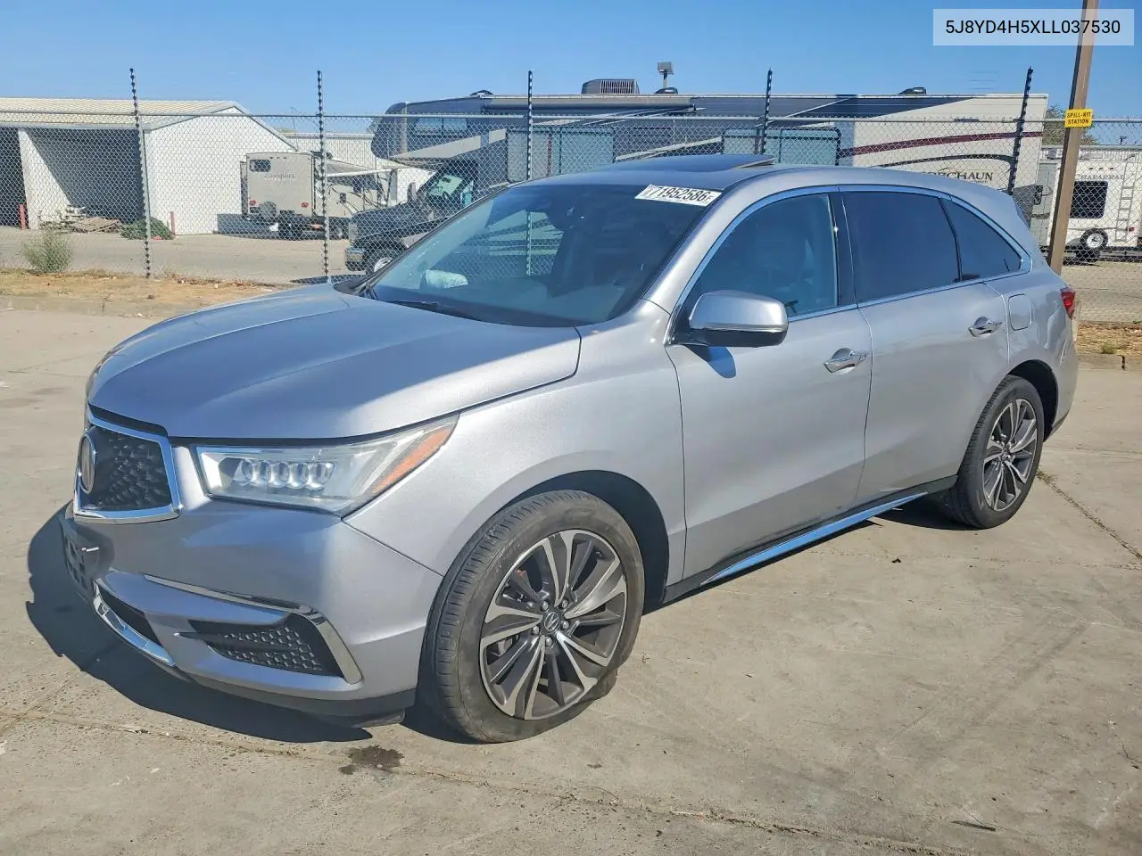 2020 Acura Mdx Technology VIN 5J8YD4H5XLL037530 фото 1