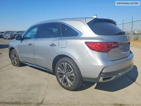 2020 Acura Mdx Technology VIN 5J8YD4H5XLL037530 фото 2