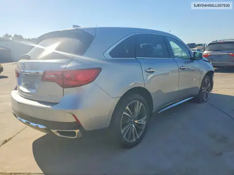 2020 Acura Mdx Technology VIN 5J8YD4H5XLL037530 фото 3
