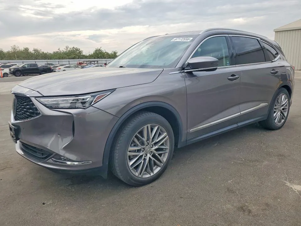 2022 Acura MDX VIN 5J8YE1H82NL029124 фото 1