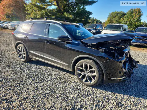 2022 Acura Mdx Technology VIN 5J8YE1H48NL041212 фото 4