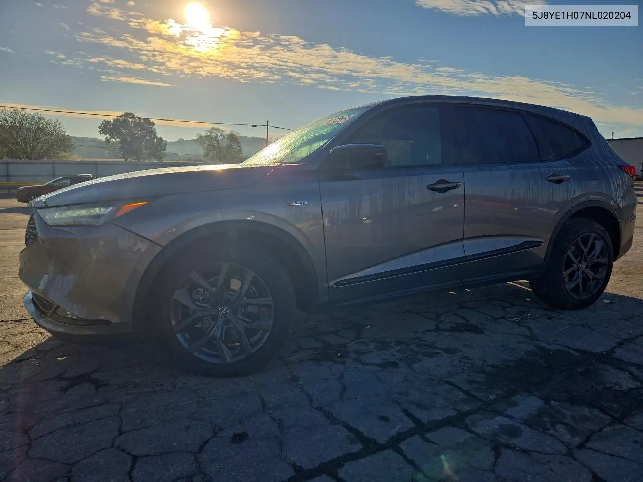 2022 Acura Mdx A-Spec VIN 5J8YE1H07NL020204 фото 1