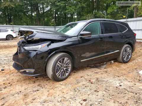 5J8YE1H88SL023548 — 2025 Acura MDX, Передняя часть, фото до ремонта