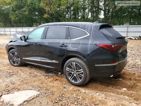 2025 Acura Mdx Advance VIN 5J8YE1H88SL023548 фото 2