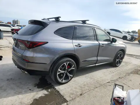 2025 Acura Mdx Type S Advance VIN 5J8YD8H80SL003547 фото 3